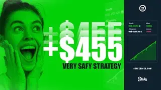 THIS STRATEGY ON THE STAKE DICE IS INSANE AND I MADE $455+ PROFIT