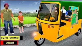 Tuk Tuk Auto Rickshaw Game Passenger Auto Driver