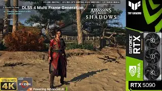 Assassin's Creed Shadows DLC, Ultra High Ray Tracing, DLSS+FG X4