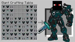 Minecraft, mais les Armures sont GÉANTS ! (Armure XXL)