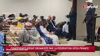 Paris 🇫🇷  | Conf&eacute;rence-D&eacute;bat organis&eacute;e par la F&eacute;d&eacute;ration UFDG-France