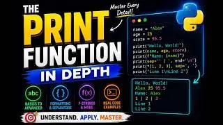 6. The print Function in Depth
