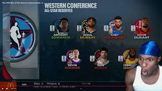 BabyMuney Reacts To FULL 2026 NBA All-Star Reserves Announcements ⭐️