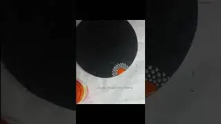 Dot Mandala Art on MDF Coaster | Dot Mandala Painting for Beginner | Simple Dot Mandala DIY | DotArt