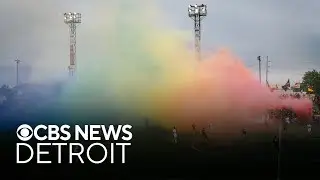 Northern Guard Supporters and Detroit City FC come together to support Ruth Ellis Center