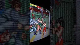 ZENITH B27A11Z - SCART RGB MOD - MAME - BIG FIGHT - #retrogaming #rgbmod #crt #mame