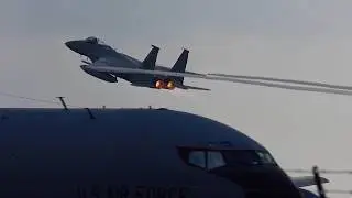 F-22s, F-35s & Eagles Launches | Sentry Aloha 26-1 at Honolulu!