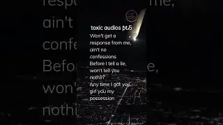even if i hit you once you part of my collection.#future#mycollection#toxicaudios#toxiclyrics#shorts