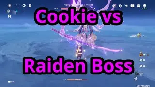 C6 Triple Crown Kuki Shinobu SOLO vs Raiden Shogun Boss (