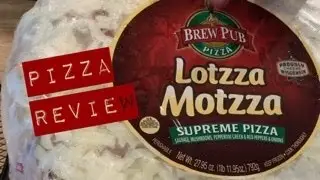 Обзор пиццы в пабе Brew Pub Lotzza Motzza | Замороженная пицца | John Eats Cheap