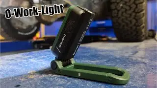 Обзор поворотного рабочего фонаря OLIGHT COB за 25 долларов