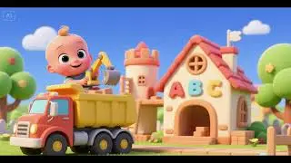 Baby Truck Builds the ABC Village 🚚🔤🏗️ | Alphabet Learning Song for Kids