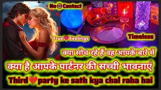 Person On Your Mind 💖 True Feelings | Love | Thoughts | Tarot Love Reading Hindi 🪄🔮✨ Timeless 💫