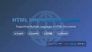 HTML Internationalization: Mastering Multilingual Websites 🌐