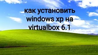 установка windows xp на virtualbox 6.1