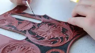 CHANNEL TRAILER Crafting a Leather Pickguard in 1 Minute