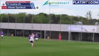 11.04.17 FK Austria Wien A. - Wiener Sportklub - Highlight  (1. Halbzeit / 13:22) am 11.04.2017 19:0