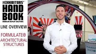 Formulate&reg; Fabric Architectural Structures Overview - Hanging Signs for Trade Show Exhibits