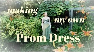 Making My Own Prom Dress (from some curtains)