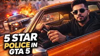 GTA 5 Gameplay | Intense 5 Star Police Chase&rdquo;