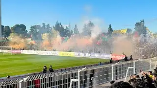 MAS Vs CODM 1-3 إبداعات جماهير المغرب الفاسي رغم الخسارة و كراكاج رائع ( Fatal Tigers 06 ) 💛🖤🔥🔥
