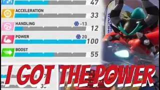 Equipping a Full Power build in Sonic Racing Crossworlds