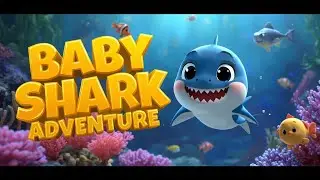 Baby Sharks Adventure Song | Learning Ocean Animals for Kids | Nursery Rhymes  | Smart Kids Learning