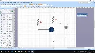 Drawing Electronics Circuit by Microsoft Visio 2007