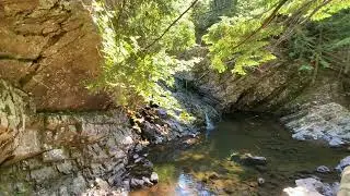 Victoria Park - Waddell Falls 2/2 - Caustics (Truro, Nova Scotia, Canada)