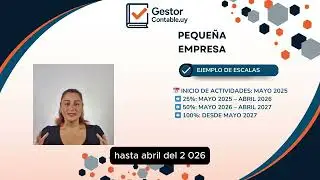 Peque&ntilde;a empresa - &iquest;Cu&aacute;nto paga a DGI? [Curso Gestor Contable]