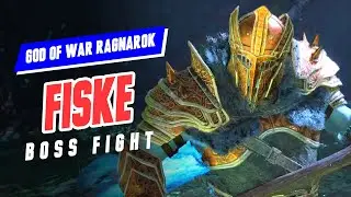 How to defeat the FISKE in God of War Ragnarok - Boss 9 - #godofwarragnarok #ps5