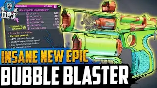 Borderlands 3 - NEW BEST WEAPON - BUBBLE BLASTER - It Shoots PIPEBOMBS! - New Pistol Bounty Of Blood