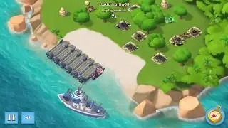 HQ lvl 13 - Attack and Dr T Gameplay - Boom Beach