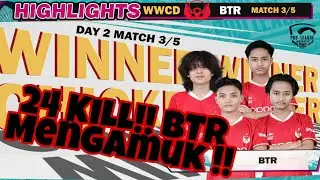 PMPL INDONESIA S4 2021 BTR MENGAMUK 24 KILL WWCD