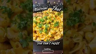 &ldquo;Wait&hellip; ye normal macaroni nahi hai 😲|macroni recipe| macroni recipe food fusion #shorts #recipe