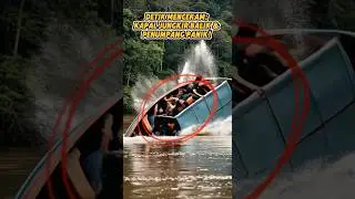 BOAT FLIPS VIOLENTLY! 😱 #shorts #epicdisaster