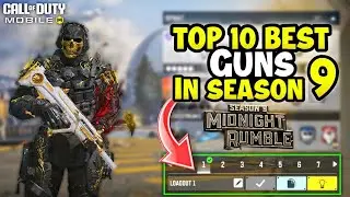 Top 10 Best Guns in Season 9 CODM 2025 Gunsmith Loadout Class Setup Codm #codmobile #season9codm