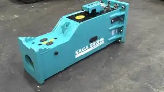 MSB SAGA 220HS Hydraulic Hammer