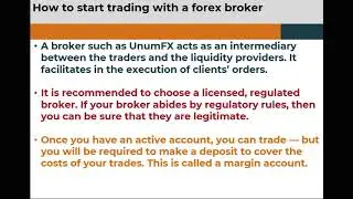 UnumFX Video Introduction to Forex Trading