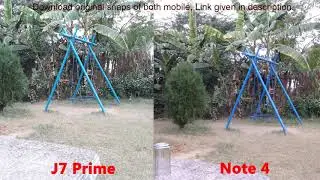 Redmi Note 4 vs Samsung Galaxy J7 Prime Camera Test Comparison