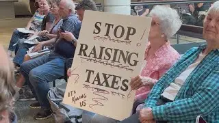 Johnson County property owners share frustrations at budget meeting