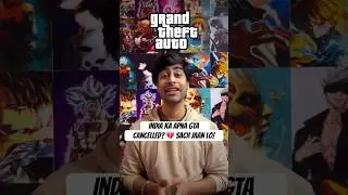 India's own GTA Cancelled? 😭💔 Know the truth! #shorts