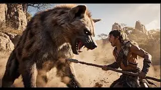 Ancient Battle | Primitive Man vs the Deadly Prehistoric Hyena Pack