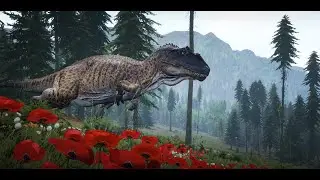 The Isle: Max Graphics Settings and Giganotosaurus Sounds With Forest Ambiance