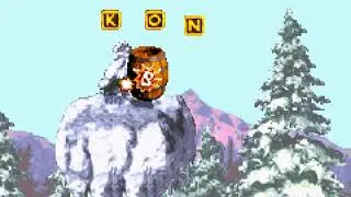 Donkey Kong Country (GBA) - Gorilla Glacier - Ice Age Alley