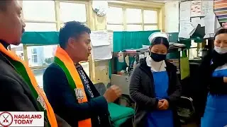 Nagaland BJP ST Morcha Pays Goodwill Visit to Patient at Naga Hospital Kohima