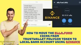 Final Way To Move Ella.fund Coins In Polygon Token To Any Local Bank Account Using Binance