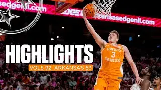 HIGHLIGHTS: Vols 92, Arkansas 63 (Feb. 14, 2024)