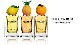 Dolce & Gabbana Fruit Collection Lemon Orange Pineapple Fragrances