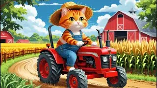 Work cute kittens (Farmers cat)🐱❤️ #cat #cutekittens #adorablekittens  #funny
